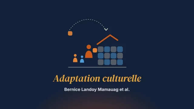 Une adaptation culturelle Sud-Sud d’un programme de parentalité fondé sur des données probantes pour les familles des Philippines