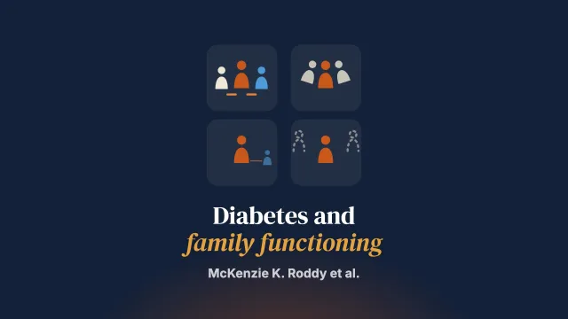 A qualitative analysis of family experiences across diabetes-specific family functioning types during a family-focused intervention for adults with type 2 diabetes