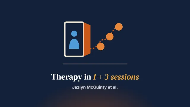 Integrating the Walk-In Clinic and Brief Therapy Processes to Enhance Treatment Outcomes: A 1 + 3 Session Intervention for Youth Presenting with Anxiety and Depression