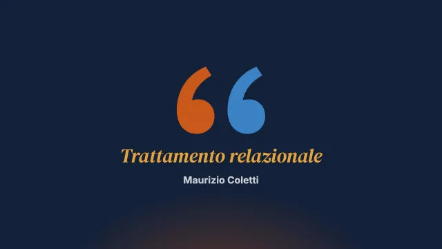 Teoria ed epistemologia del trattamento relazionale delle tossicodipendenze