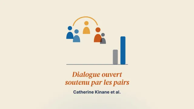 Le dialogue ouvert soutenu par les pairs au sein du National Health Service : mettre en œuvre et évaluer une nouvelle approche des soins de santé mentale