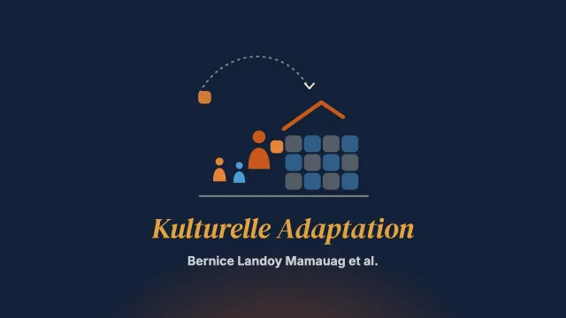 Eine kulturelle Adaptation im Süd-Süd-Transfer: ein evidenzbasiertes Elternprogramm für Familien auf den Philippinen