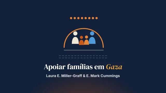 Apoiar jovens e famílias em Gaza: um ensaio clínico randomizado de um programa de intervenção familiar