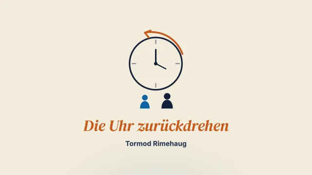 „Die Uhr zurückdrehen“: eine positive Strategie zur Veränderung inakzeptablen Verhaltens Jugendlicher