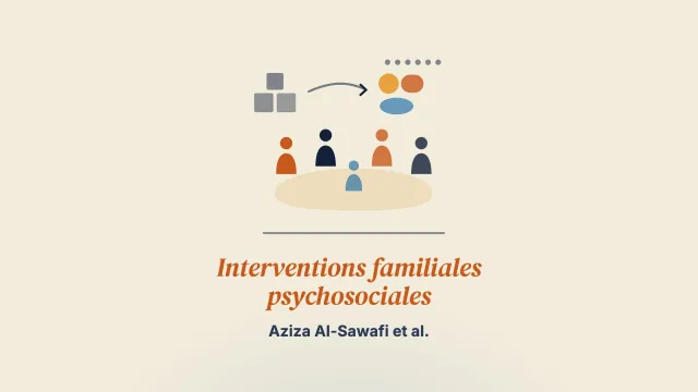Les interventions familiales psychosociales auprès des proches de personnes vivant avec un trouble psychotique dans le monde arabe : revue systématique