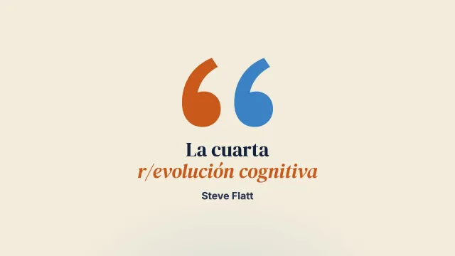 La cuarta r/evolución cognitiva