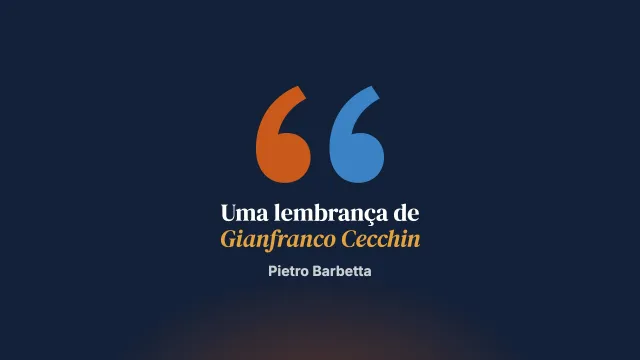 Poética da escola de Milão. Uma lembrança de Gianfranco Cecchin
