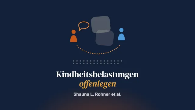 Eine sozio-interpersonelle Perspektive auf die Offenlegung von Kindheitsbelastungen: ein qualitativer Vergleichsansatz bei Überlebenden in Irland