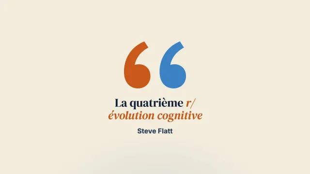 La quatrième r/évolution cognitive