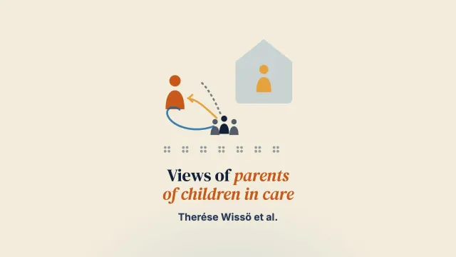 Social workers’ constructions of parents to children in foster care
