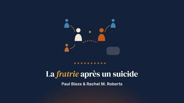 Le soutien après un suicide : une analyse thématique de l’expérience des frères et sœurs