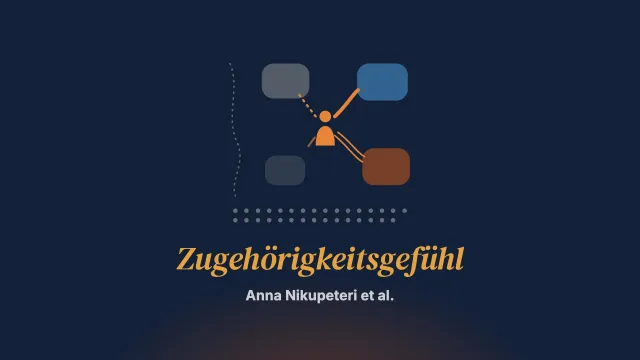 Das Zugehörigkeitsgefühl von Kindern im Kontext elterlichen Stalkings nach der Trennung: Erfahrungen finnischer Kinder mit ihren Familienbeziehungen