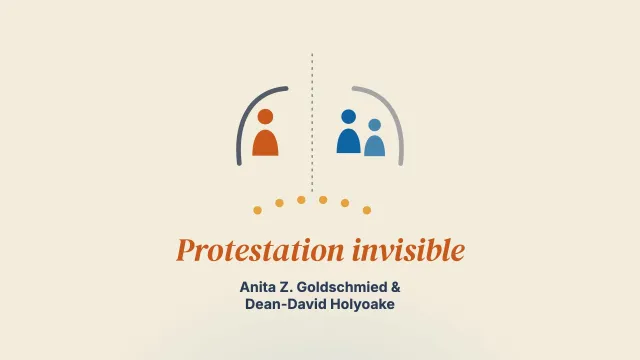 Résister pour exister et la subtile protestation invisible : six tactiques orientées vers les solutions face aux comportements-défis
