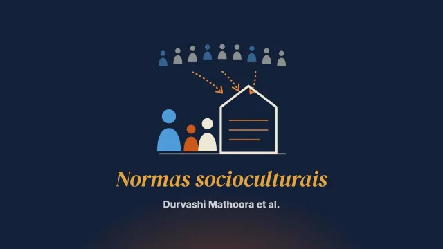 Integrar a teoria da identidade social e a teoria dos sistemas familiares para explicar como as normas socioculturais se tornam vida familiar