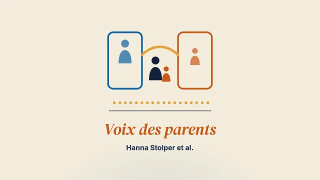 La voix des parents en soins de santé mentale : une étude qualitative
