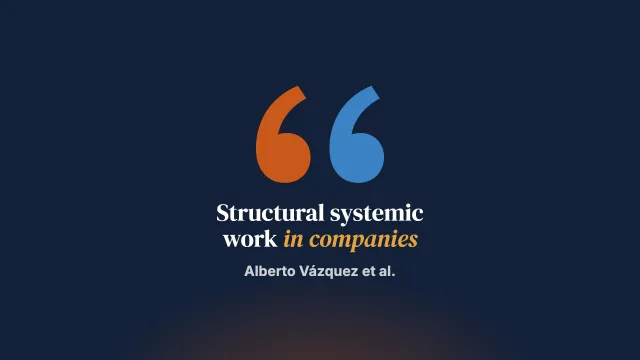 A systemic structural approach in companies