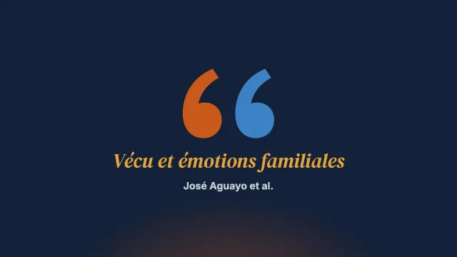 SIDA : vécu et émotions familiales