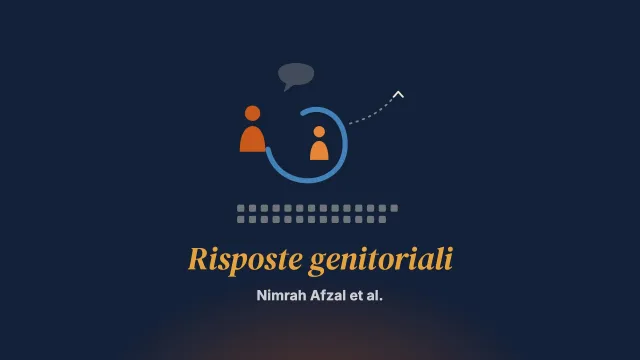 Una revisione sistematica della letteratura sulla relazione tra risposte genitoriali e sintomi da stress post-traumatico in età evolutiva