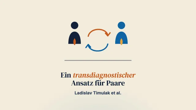 Transdiagnostische emotionsfokussierte Therapie für Paare mit komorbiden Beziehungs-, affektiven, Angst- und verwandten Schwierigkeiten