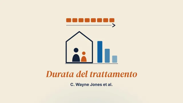 Uno studio d’archivio sulla relazione tra durata del trattamento, funzionamento e collocamento extrafamiliare di giovani con grave disturbo emotivo in un programma statale di trattamento familiare intensivo a domicilio