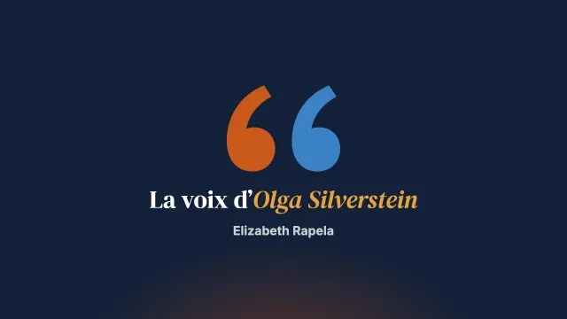 Maîtres de la thérapie familiale systémique : la voix thérapeutique d’Olga Silverstein