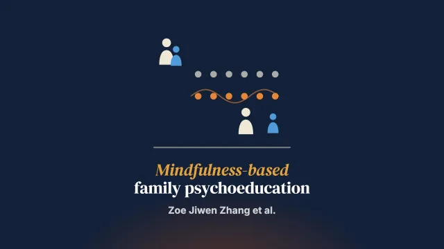 The Effects of a Mindfulness-Based Family Psychoeducation Intervention for the Caregivers of Young Adults with First-Episode Psychosis: A Randomized Controlled Trial