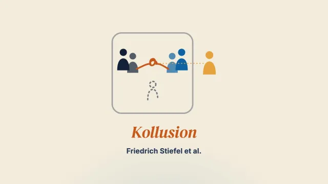 Kollusion neu betrachtet: polyadische Kollusionen und ihre kontextuellen Determinanten