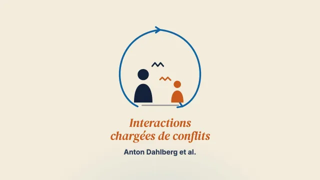 « Ils crient et je crie aussi » : des enfants d’âge préscolaire décrivent les interactions chargées de conflits à la maison
