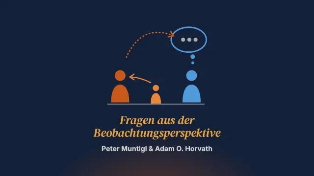 Strategischer Einsatz von Fragen aus der Beobachtungsperspektive in der Paartherapie