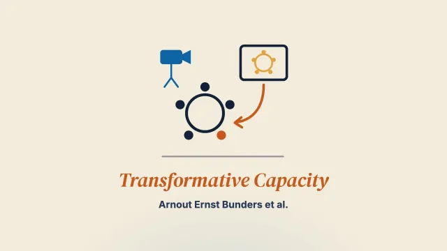 Video-Based Action Learning and Research: Increased Transformative Capacity among Team Leaders of a Youth Care Protection Agency