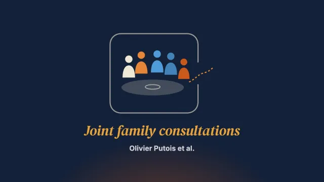 Joint family consultations for psychiatric inpatients with severe eating disorders transitioning to adulthood: psychoanalytic design of a therapeutic setting