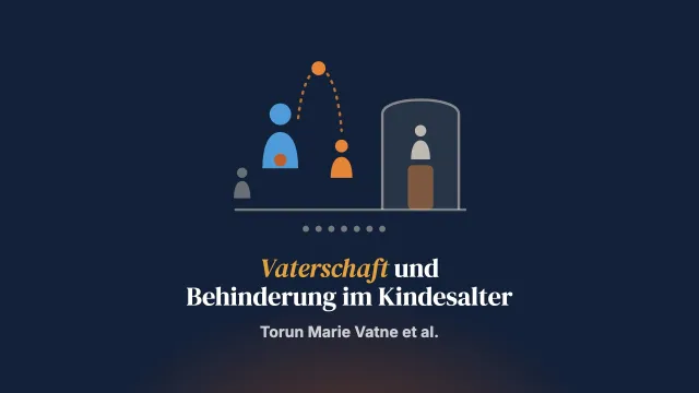 Eine qualitative Studie zur Erfahrung von Männern, in Familien mit einem Kind mit Behinderung Vater zu sein