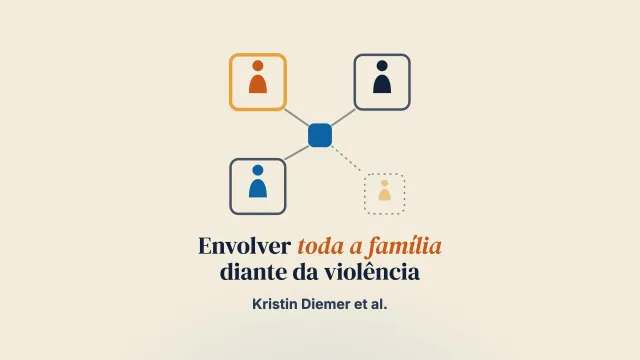 Keeping Safe Together: a experiência de homens e mulheres em um programa-piloto de intervenção “toda a família” contra a violência doméstica em Melbourne, na Austrália