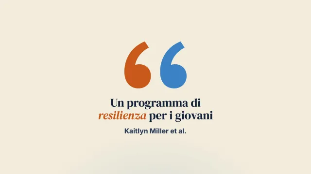 Valutare l’efficacia di un programma di resilienza per l’infanzia e l’adolescenza in una clinica psicologica privata australiana
