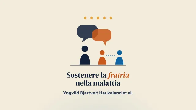 Valutazione di «SIBS», un intervento per la fratria e le figure genitoriali di minori con disturbi cronici