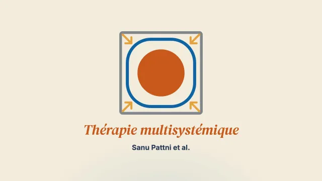 La thérapie multisystémique standard auprès de jeunes avec un trouble du spectre de l’autisme de niveau 1, suspecté ou diagnostiqué : l’expérience des thérapeutes et des responsables de supervision