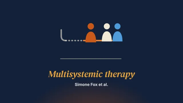 Multisystemic therapy for young people involved in or at risk of child criminal exploitation: Young people and Caregivers' perspectives