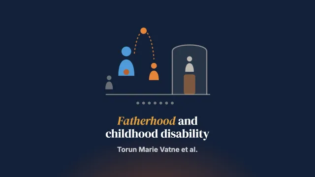 A Qualitative Study of Men’s Experience of Being a Father in Families with Childhood Disability