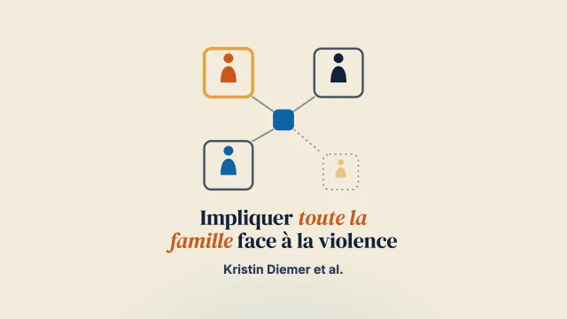 Keeping Safe Together : l’expérience d’hommes et de femmes dans un programme pilote d’intervention « toute la famille » contre la violence domestique à Melbourne, en Australie