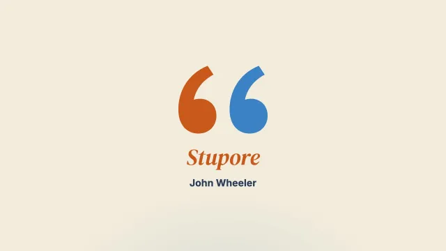 Ventotto anni di stupore, finora