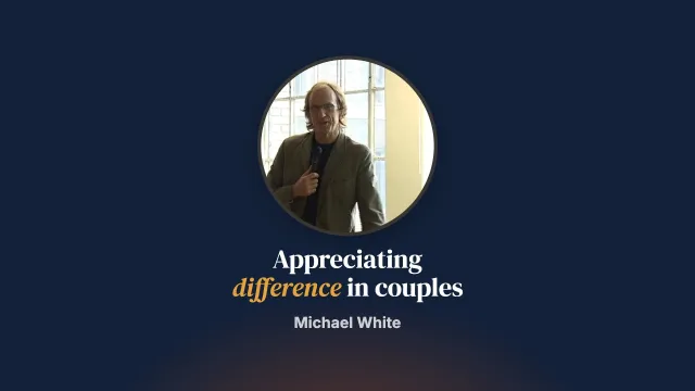 Couple therapy: “urgency for sameness” or “appreciation of difference”