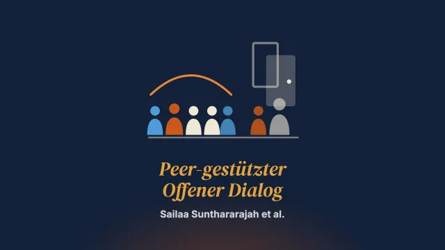 Erfahrungen mit peer-gestütztem Offenem Dialog und Standardversorgung nach einer psychischen Krise aus Sicht der Betroffenen: qualitative Follow-up-Studie nach 3 Monaten