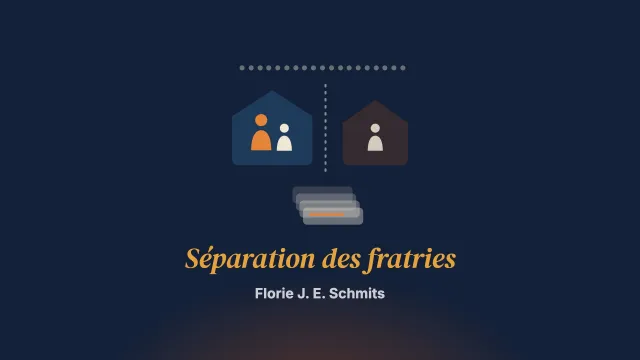 Les raisons de la séparation des fratries placées en Angleterre : une analyse de dossiers