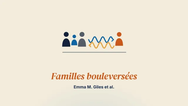 Familles perturbées ou familles bouleversées : un réexamen