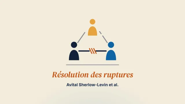 Appliquer le système de cotation de la résolution des ruptures à la thérapie de couple centrée sur l’émotion