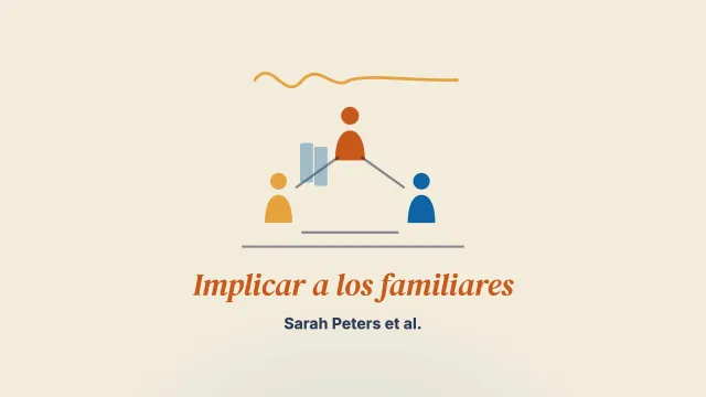 Implicar a los familiares en la prevención de recaídas del trastorno bipolar: un estudio cualitativo desde múltiples perspectivas sobre su valor y sus barreras