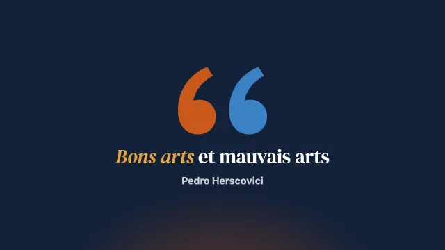 Histoires de New York, ou comment distinguer les bons arts des mauvais