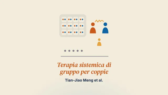 L’effetto della terapia sistemica di gruppo per coppie sulle famiglie di giovani con depressione: uno studio pilota