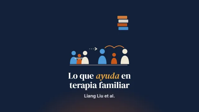 ¿Qué encuentran útil en la terapia familiar las familias chinas de adolescentes con depresión? Un estudio cualitativo
