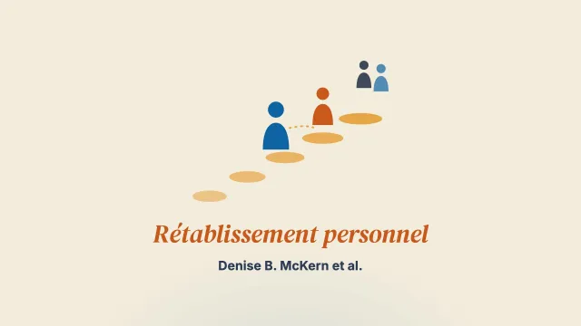 Le rôle des proches dans le soutien au rétablissement personnel des jeunes ayant des difficultés de santé mentale